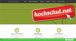 Desktop Screenshot of hochschul.net