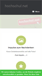 Mobile Screenshot of hochschul.net